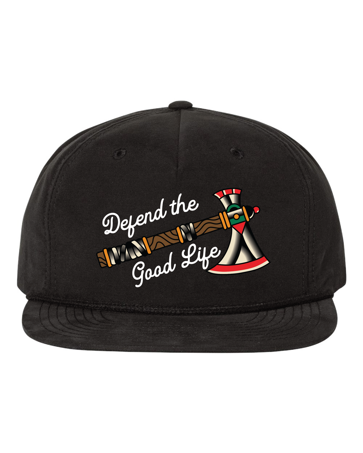 Defend the Good Life Hatchet - Rope Hat