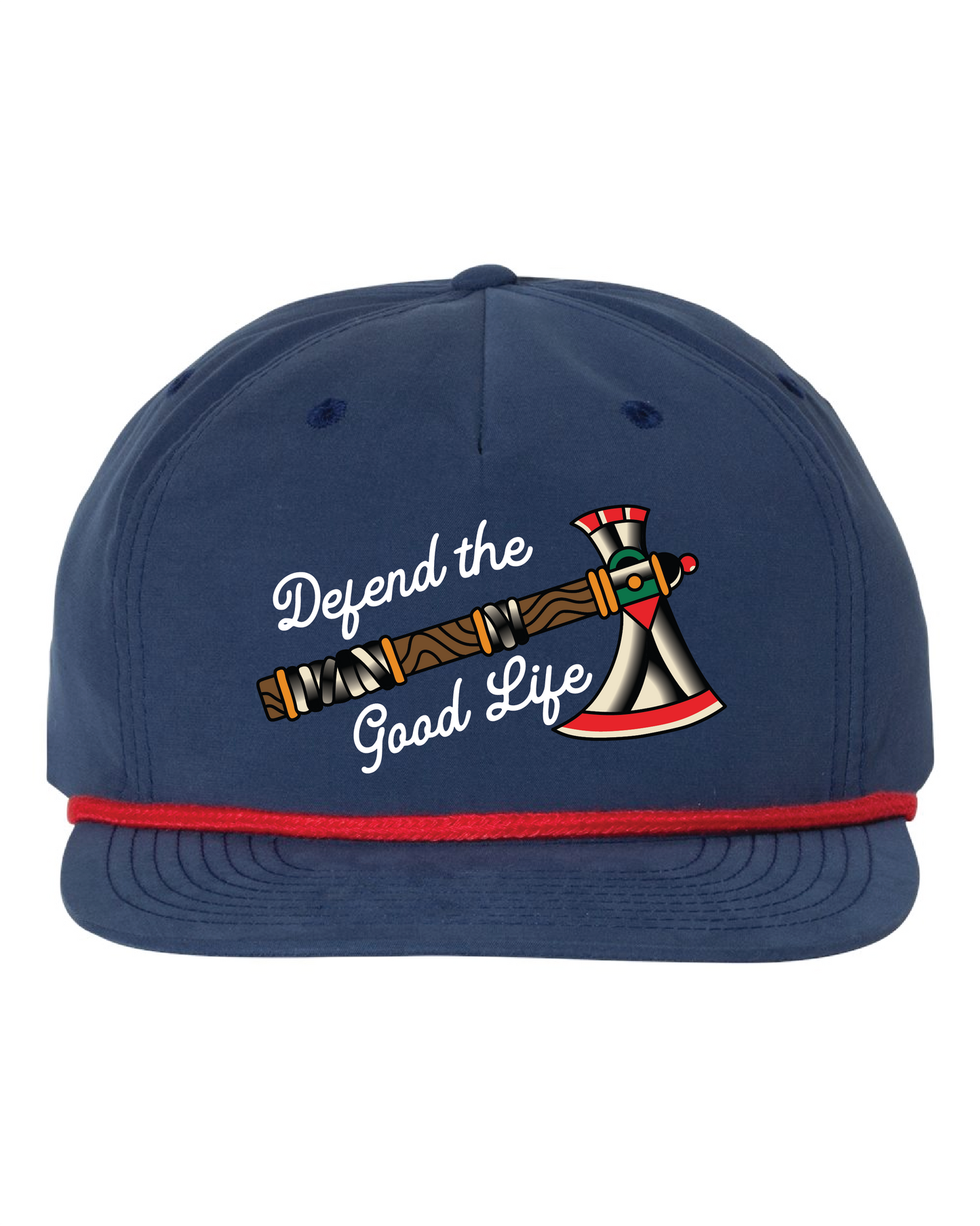 Defend the Good Life Hatchet - Rope Hat